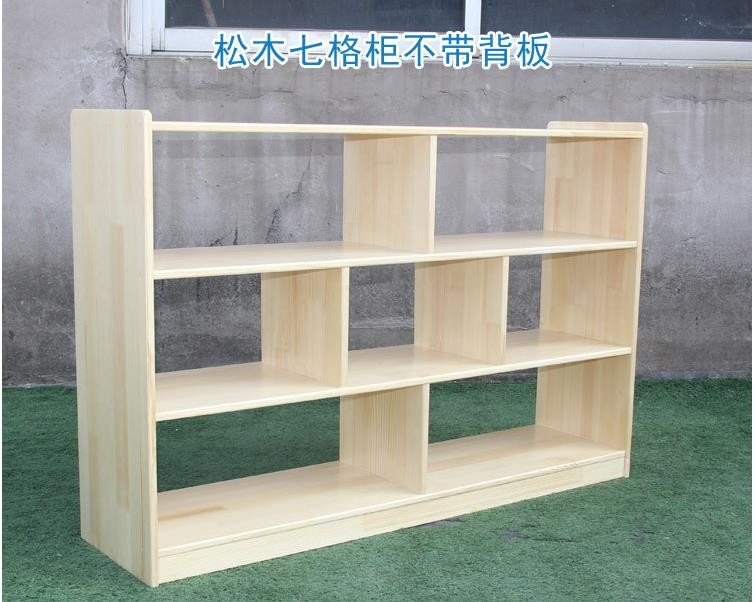 澳门十大老牌信誉平台排行榜儿童玩具柜，拆装储物柜，松木七格